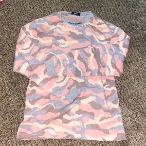 pleasures army long sleeve